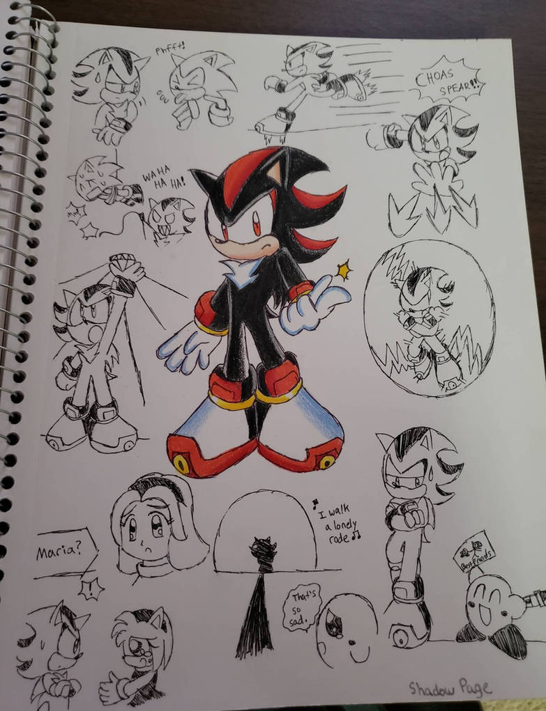 Shadow Page by PinkHavoc57 on DeviantArt