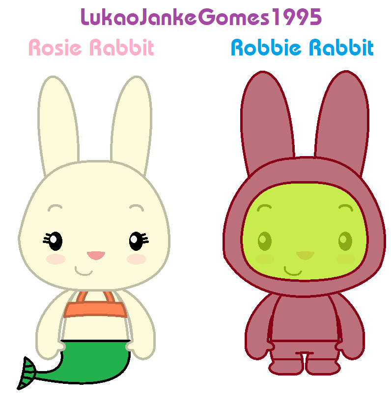 NHKL OCs - Rosie and Robbie Rabbit 4 by LukaoJankeGomes1995 on DeviantArt