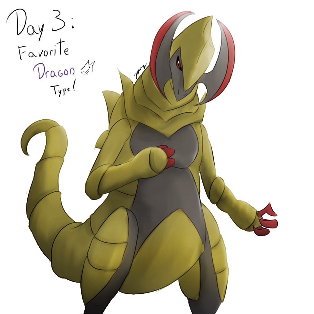 POKEDDEXY challenge - Day 3: Haxorus