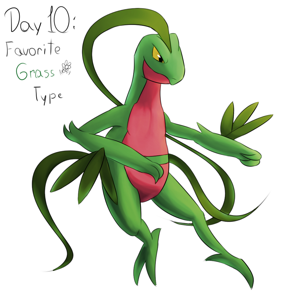 POKEDDEXY challenge - Day 10: Grovyle