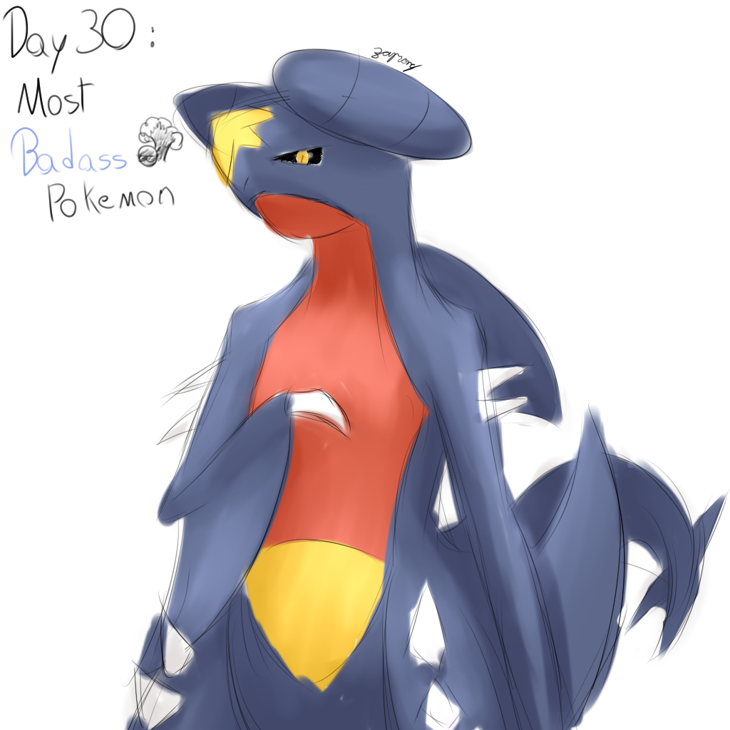 POKEDDEXY challenge - Day 30: Garchomp by Zaprong on DeviantArt
