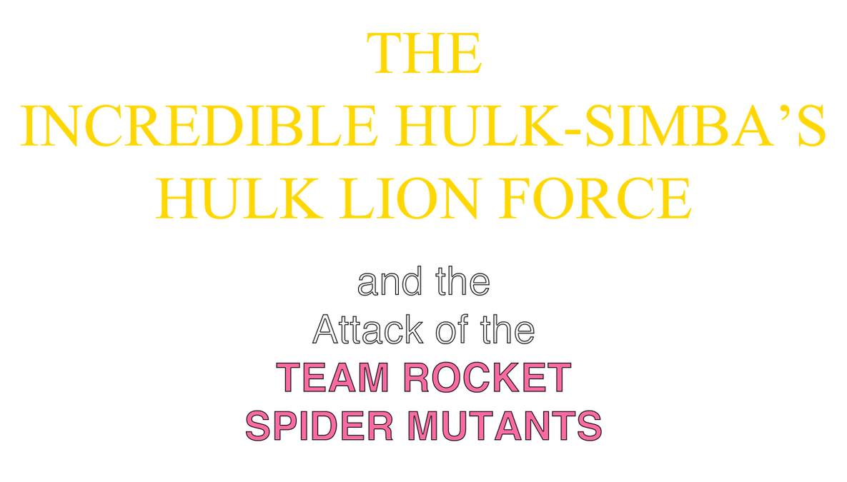 The Incredible Hulk-Simba's Hulk Lion Force Title by 1200924 on DeviantArt