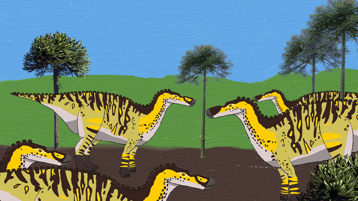 Edmontosaurus Herd 68 Million Years Ago By 1200924 On DeviantArt edmontosaurus-herd-68-million-years-ago-by-1200924-on-deviantart