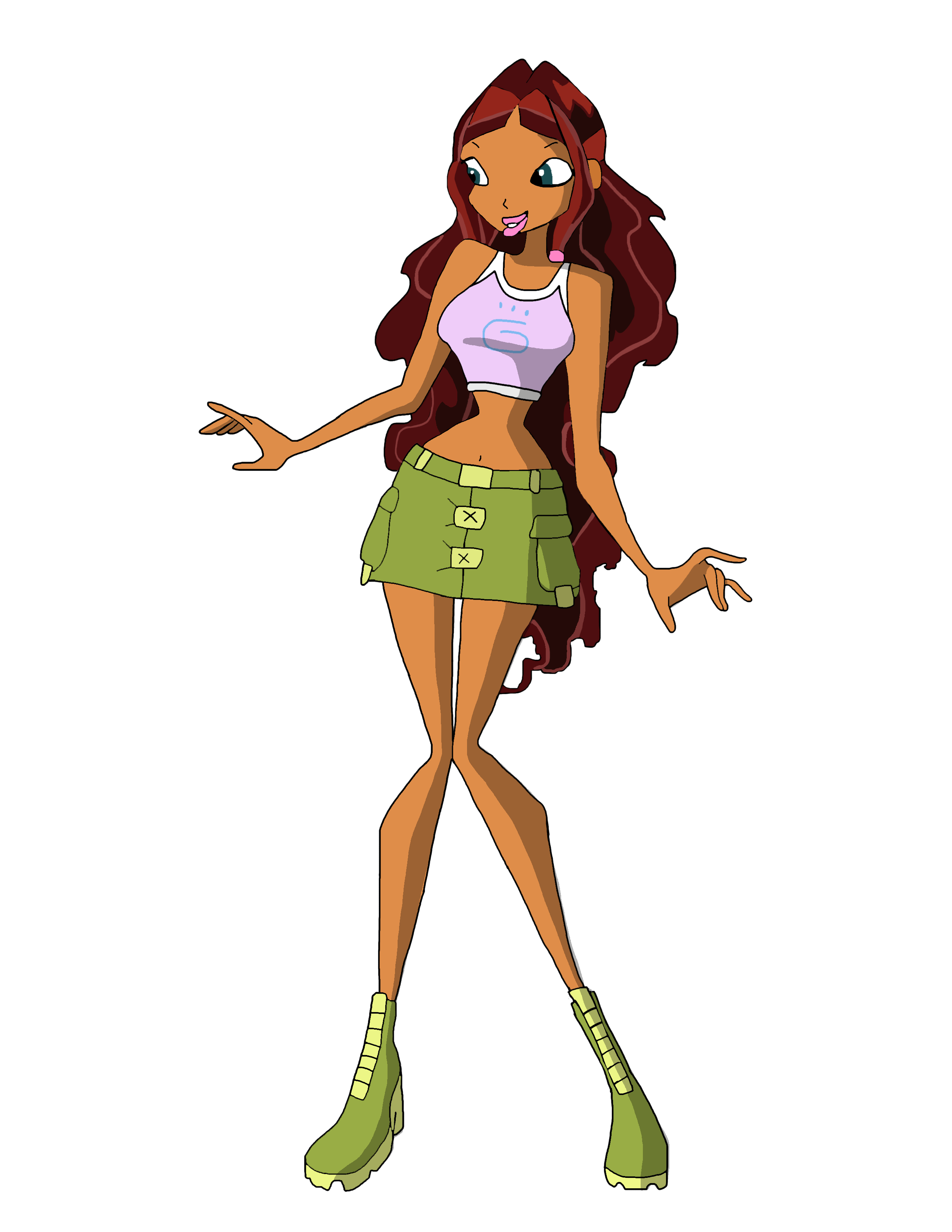 deviantart winx club dress up Winx Club - Flora Season 6 Outfits