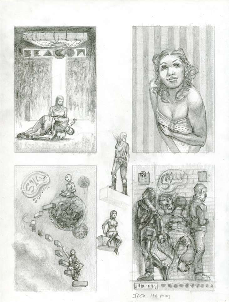 Various Cover Sketches