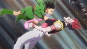 The perfect Hunterxhunter Gon Hisoka Animated GIF for your conversation.  Discover and Share the best GIFs on Tenor.