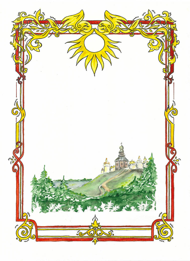 Russia Style Frame Russian frame by ve-n-us on DeviantArt
