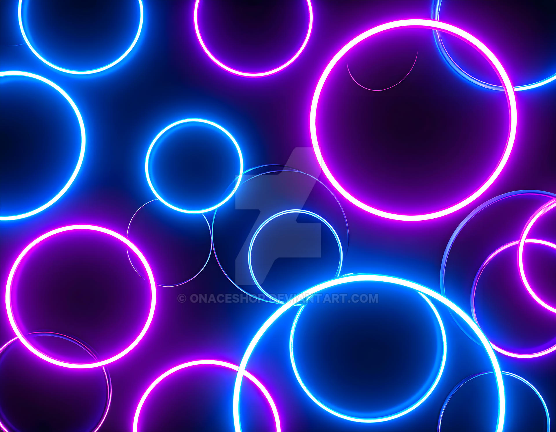 Diff Wallpaper Firefly An abstract and wallpaper of circles. Diff by OnaceShop on ...
