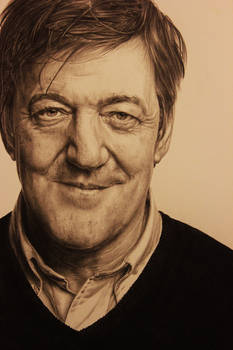 Stephen Fry Portrait