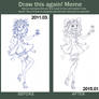 Draw it again meme - Sakura Mad Hatter