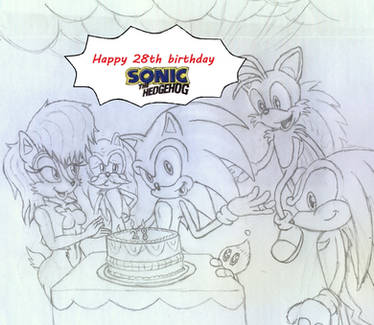 Sonic's birthday