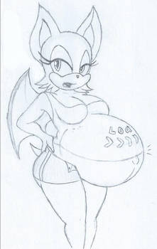 impending mother-hood for Rouge