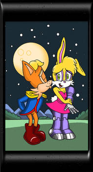 Bunnie and Antoine 30 years later (colored)