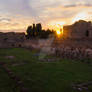 Sunset Over the Ancient Palatine Stadium