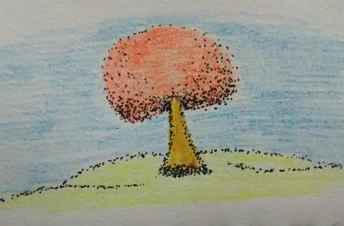 Stipple Tree By ClaraDoodles On DeviantArt
