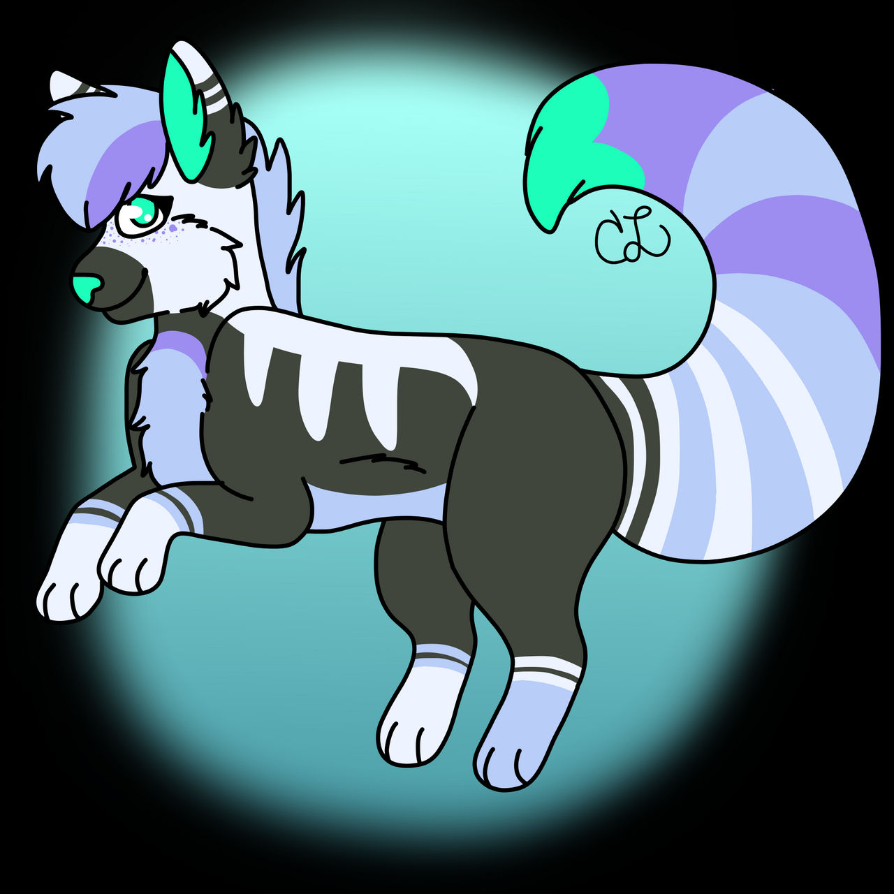 |:|I see the ghost on the beach|:| Art trade by RaveGalaxy