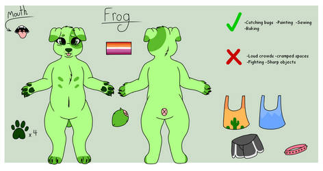 Frog ref sheet