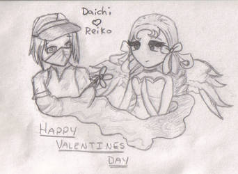 Valentines Couple Art