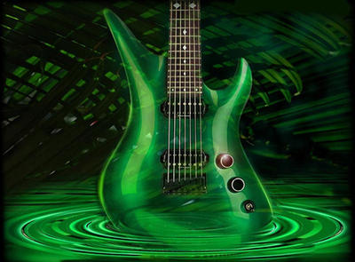 Sweet Green Guitar