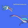 Dinosaur King : Opthalmosaurus and Futabasaurus 
