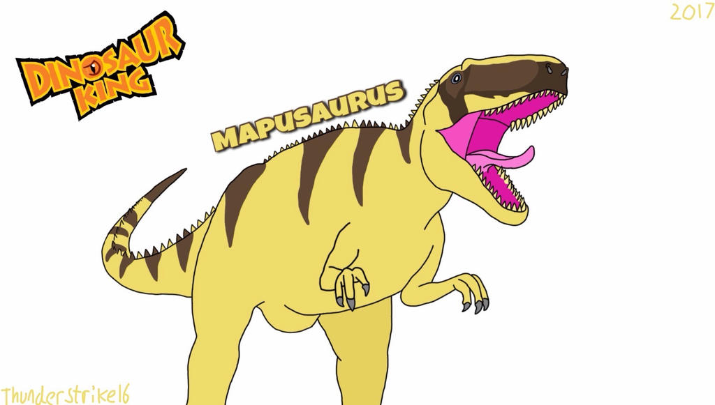 Dinosaur King : Mapusaurus by ThunderStrike16 on DeviantArt