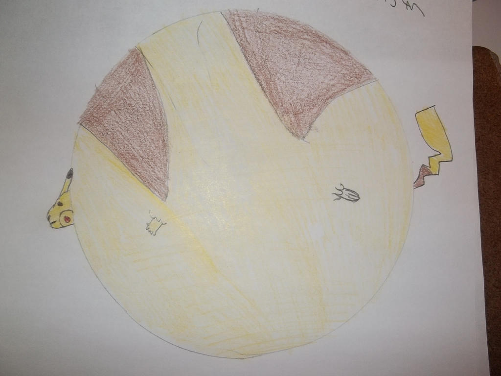 Pikachu Pokemon Inflation inflated Pikachu by fatthoron on DeviantArt