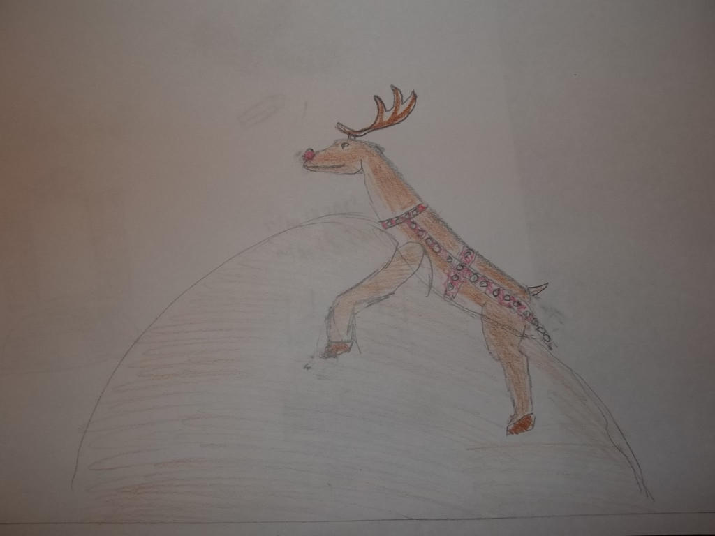 stuffed Rudolph by fatthoron on DeviantArt