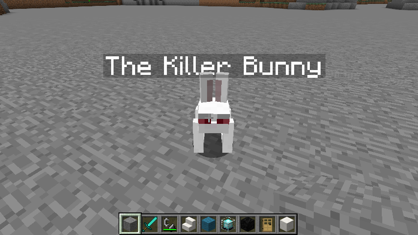Minecraft Murder Rabbit the Killer Rabbit by fatthoron on DeviantArt