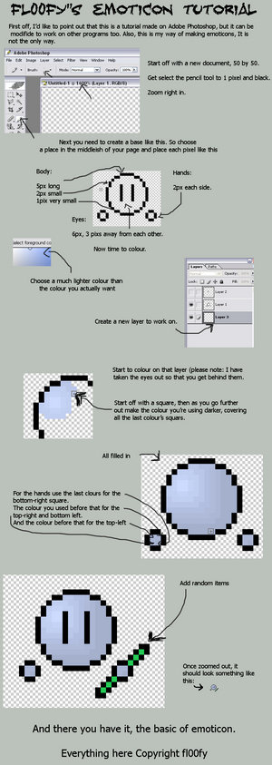 Emoticon Tutorial  1: The Base