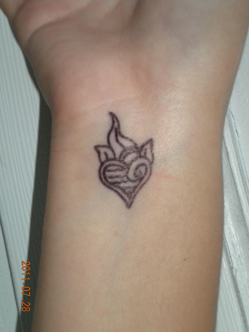 Gааrа / Temporary Tattoo / Love Tattoo / Forehead Tattoo / 