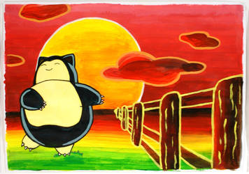 Dancing Snorlax :P