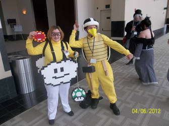 Lakitu and Hammerbro