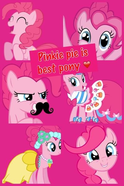 Pinkie pie collage