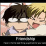 Kyoya and Tamaki, Friendship