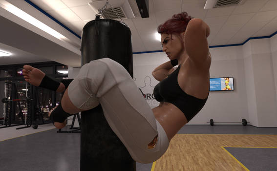 Megan McKenzie - Training for Next Hexagon Fight 2