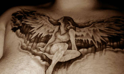 more angel tattoo