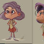 Stylised girl character