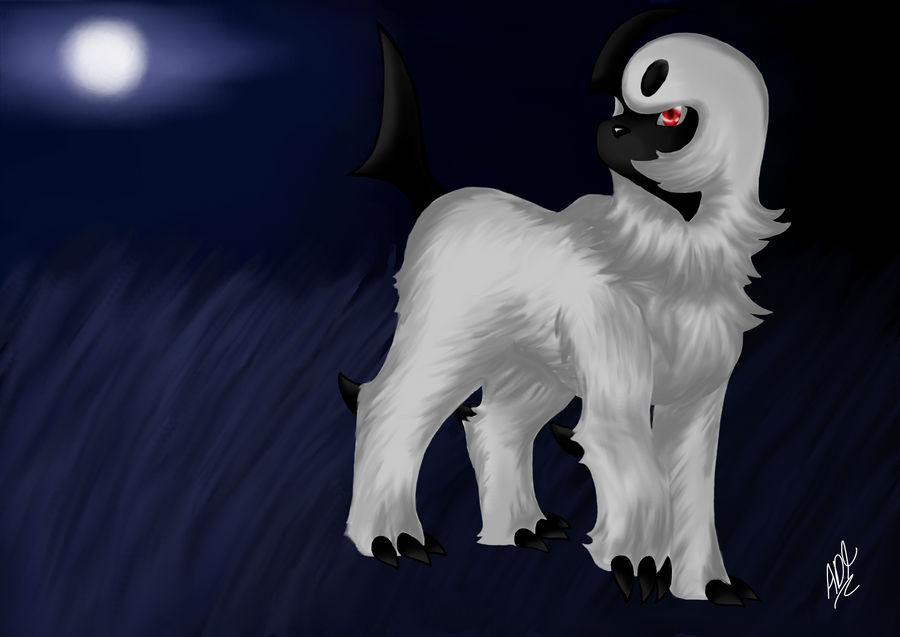 Absol of the night by TheYaminoTenshiFox on DeviantArt