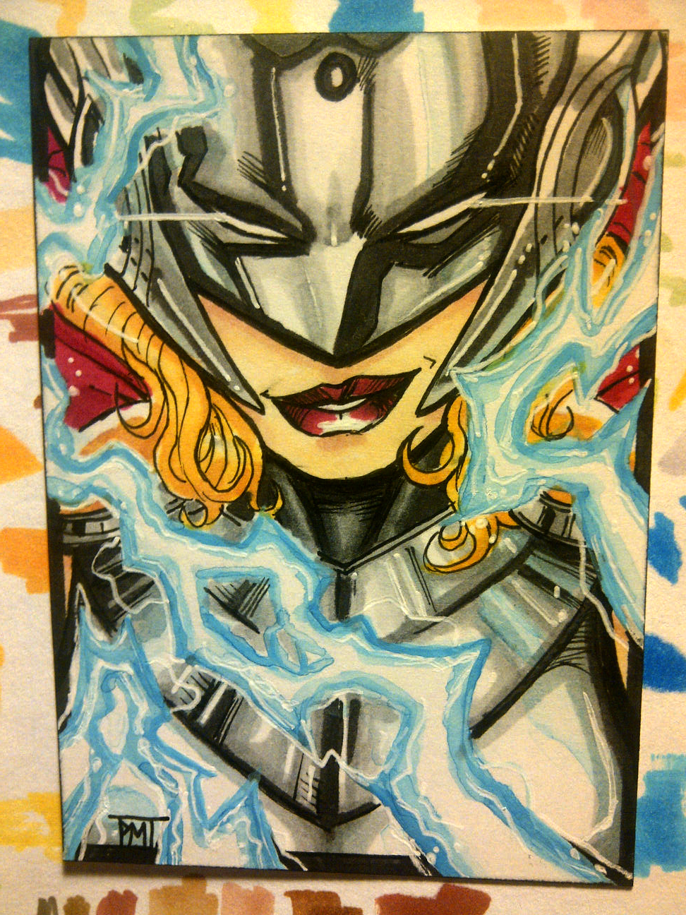 Sketch Card : Lady Thor