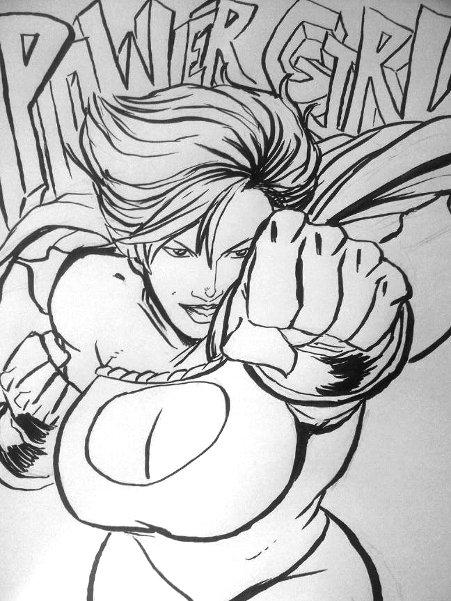 Power Girl wip