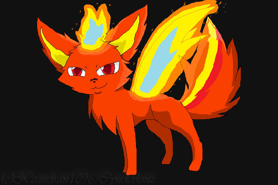 Fakemon Fire Types -redrawn- Fake Fire-Type Pokemon by xzandraws on DeviantArt