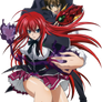 High School DxD - Rias Gremory - Issei - Render