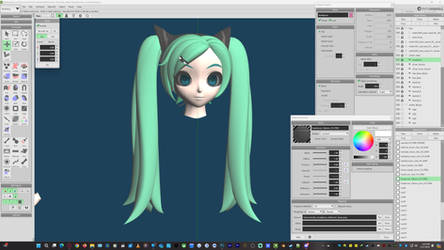 Clover Club Miku - WIP - Part 1/2