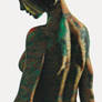 Jade Dragon Bare Back Woman #2