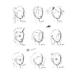 Hair Styles Vol 8
