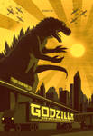Godzilla by FabledCreative