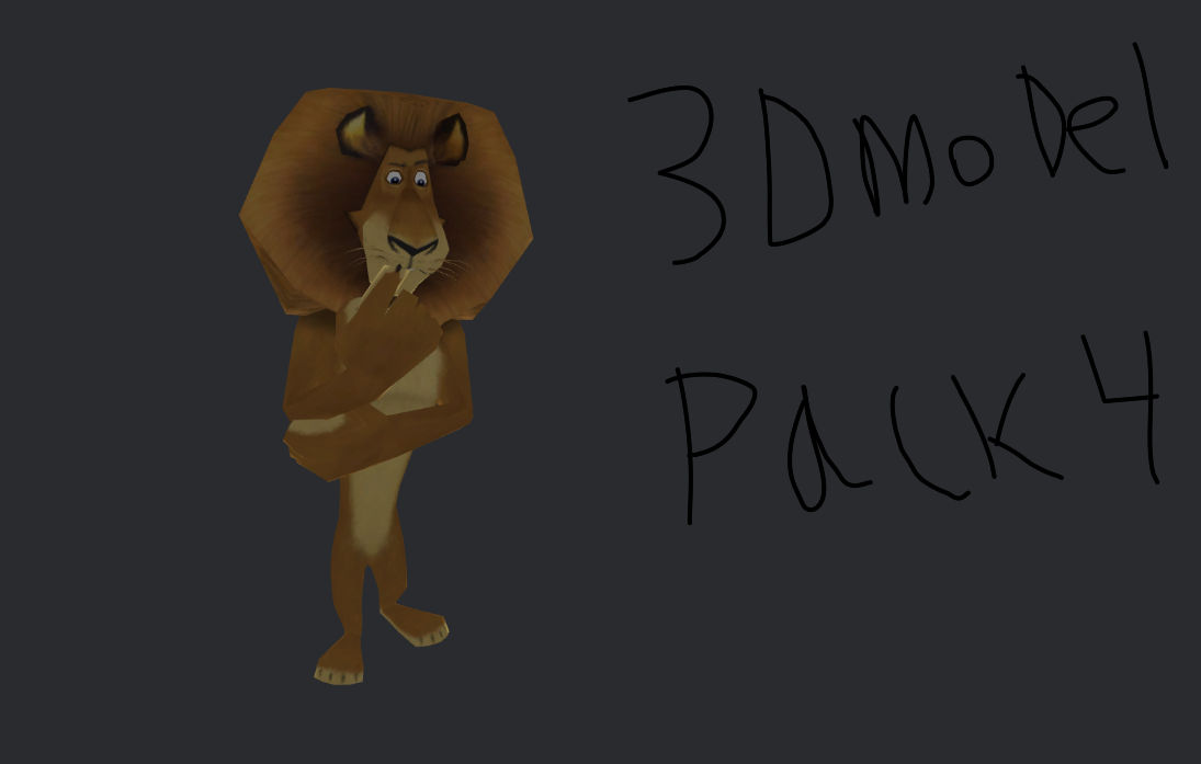 3D Model Pack 4 Download by kyleriverwithem on DeviantArt