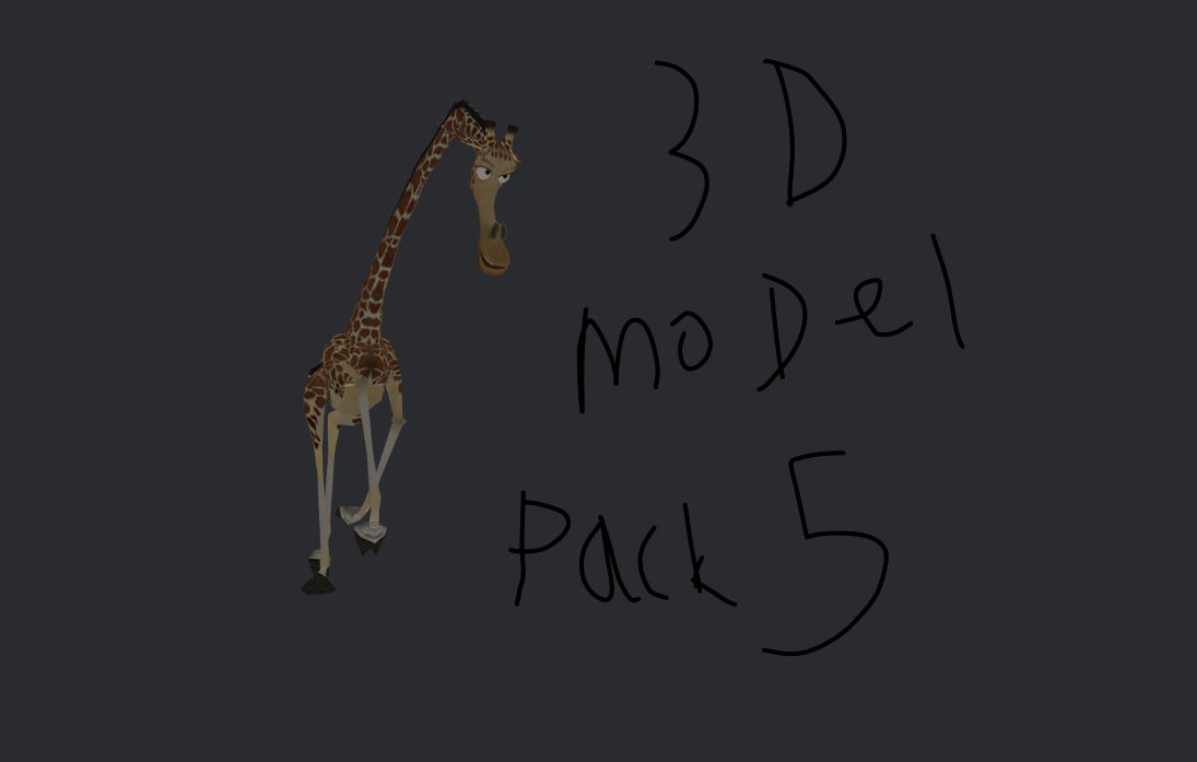3D Model Pack 5 Download by kyleriverwithem on DeviantArt