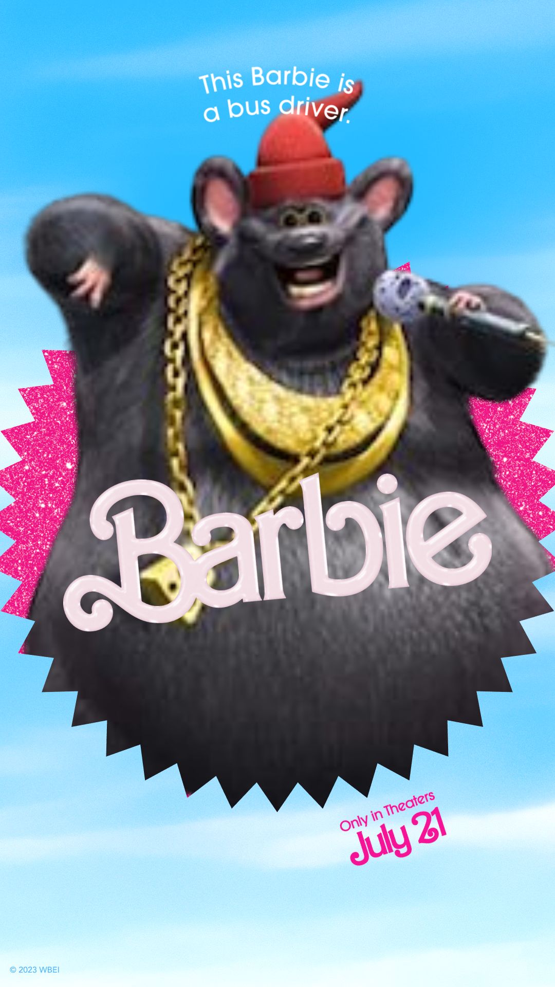 Biggie Cheese full body, Biggie Cheese