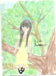 Sawako Kuronuma Watercolour by WeirdCityReport